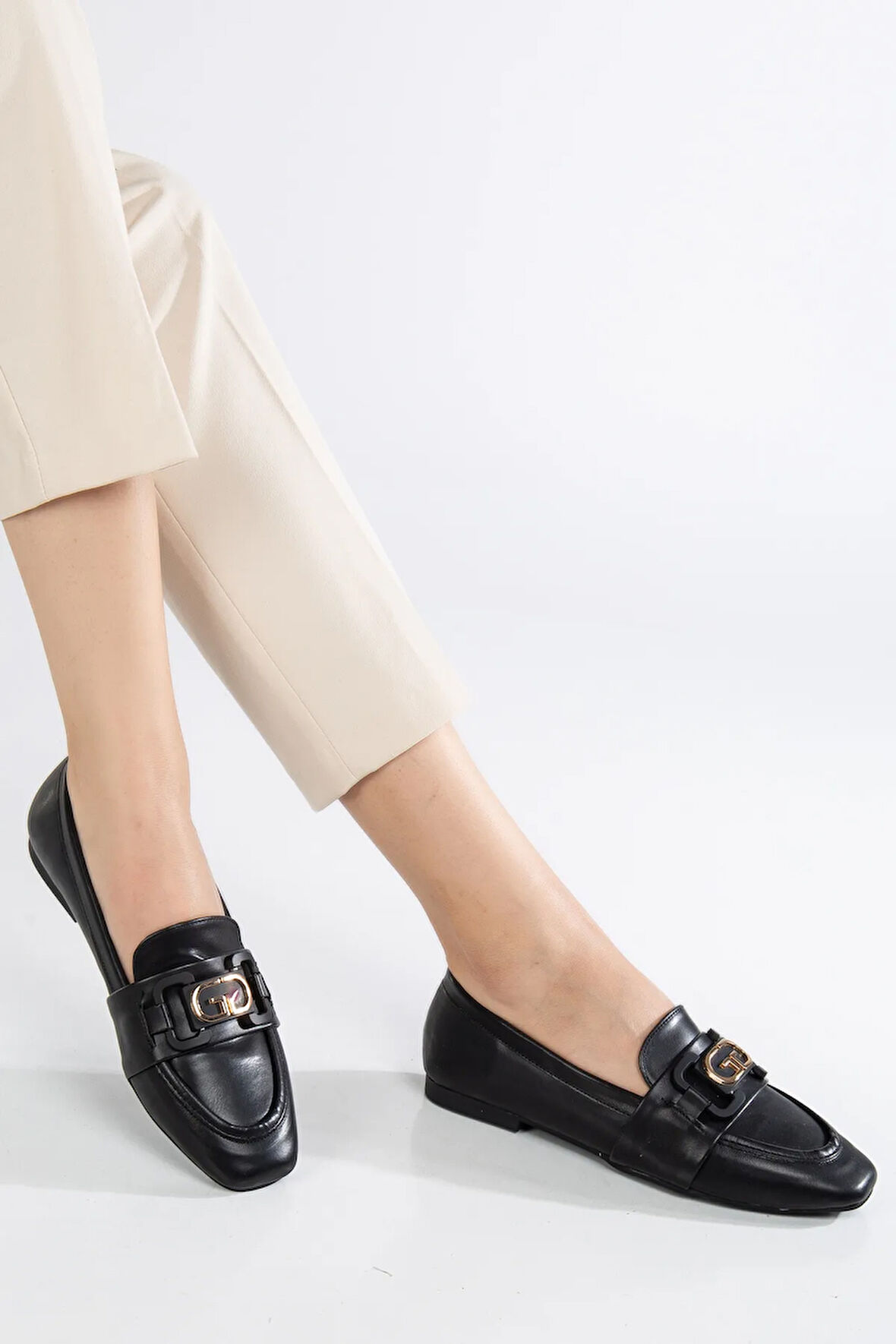 Şık Kadın Loafer Ayakkabı