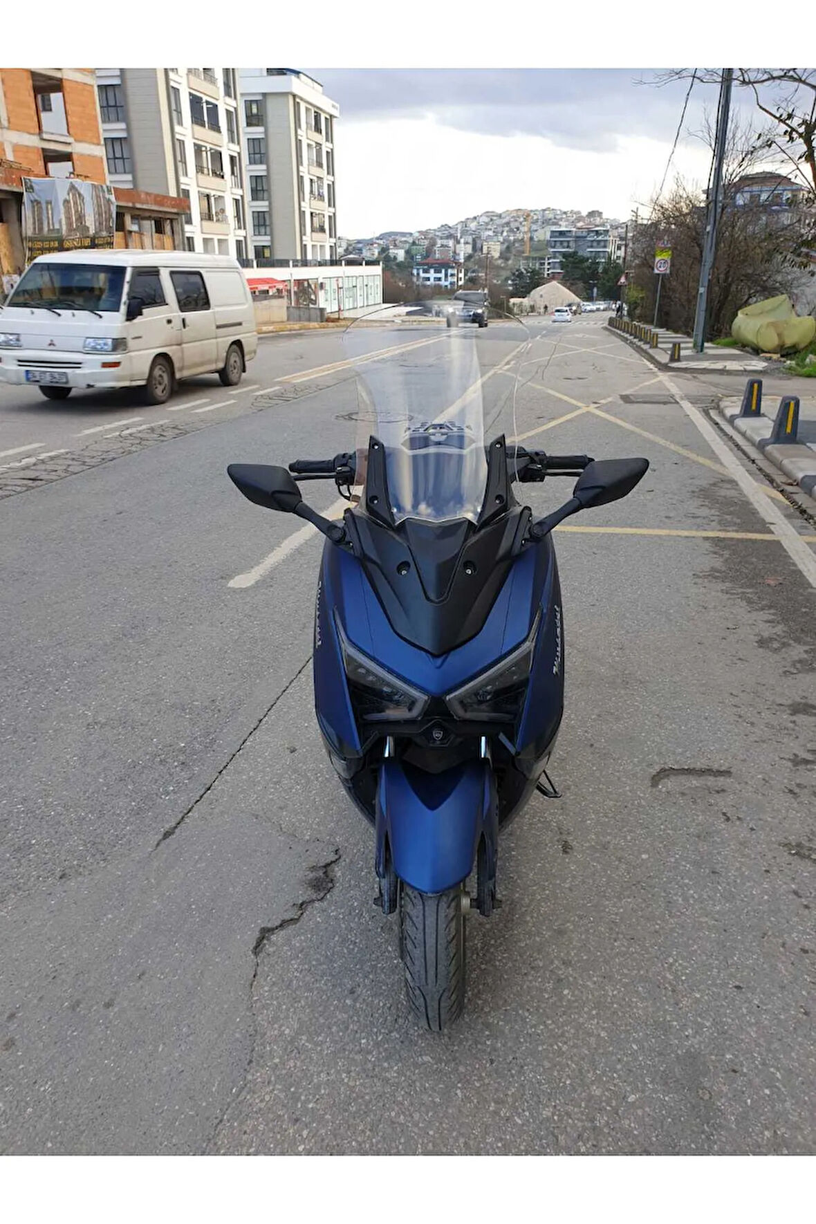 Musatti Glamaro Max 125 Siperlik Ön Cam 2023 2024 Model 50cm şeffaf Renkli 4mm UZUN CAM