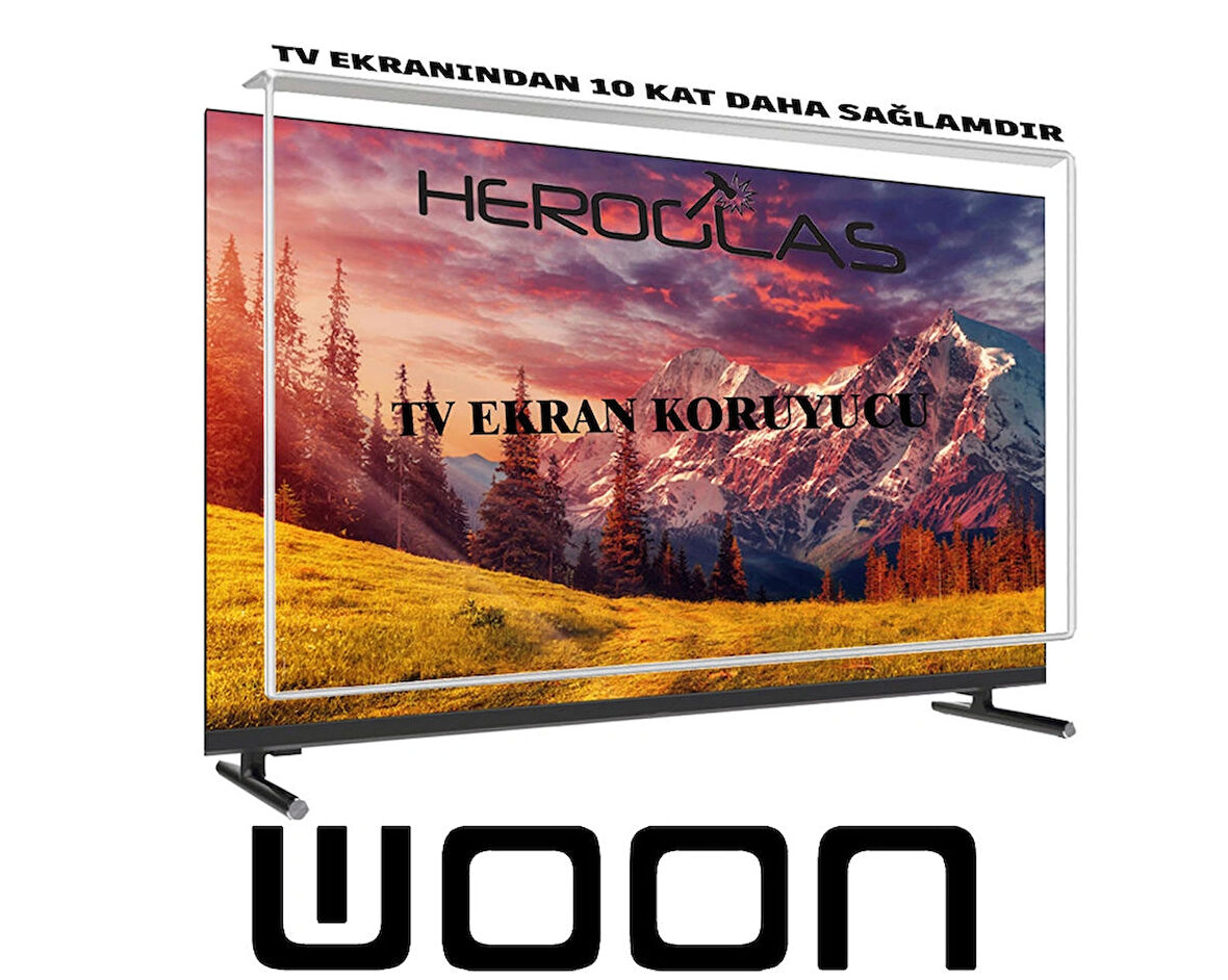 HEROGLAS WOON  WN65LEDA71 65İNÇ TV EKRAN KORUYUCU