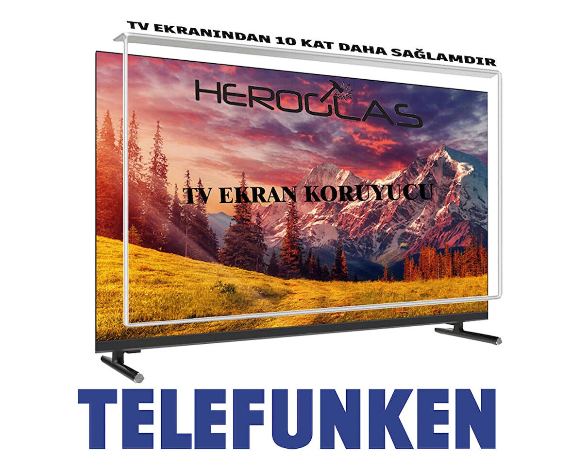HEROGLAS TELEFUNKEN 40TF2020M 40İNÇ TV EKRAN KORUYUCU