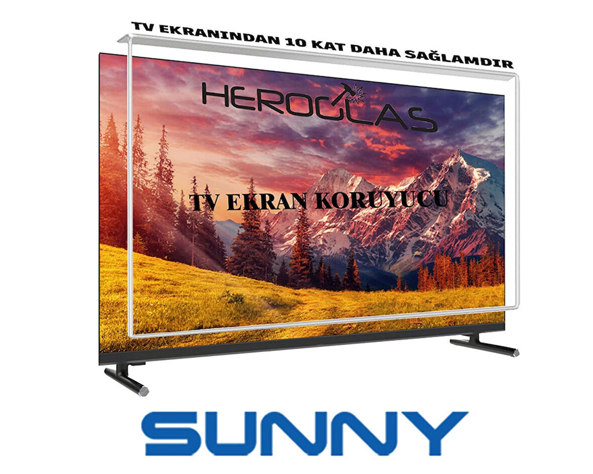 HEROGLAS SUNNY SN020LED003/0202-B 20İNÇ TV EKRAN KORUYUCU