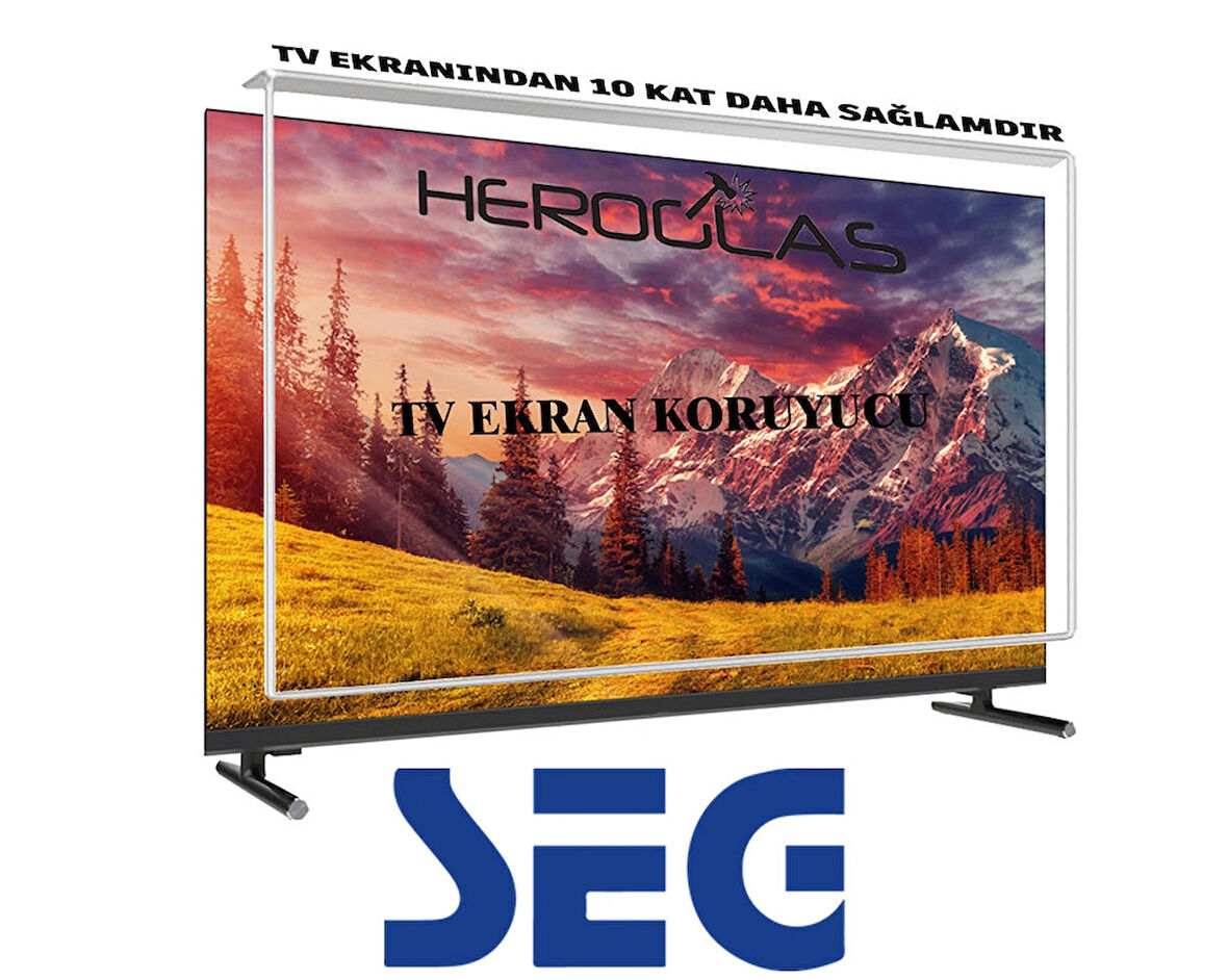 HEROGLAS SEG        LE24SAT275-W PLUS 24İNÇ TV EKRAN KORUYUCU