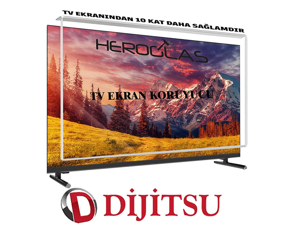 HEROGLAS  DİJİTSU  65DW9900  65İNÇ TV EKRAN KORUYUCU