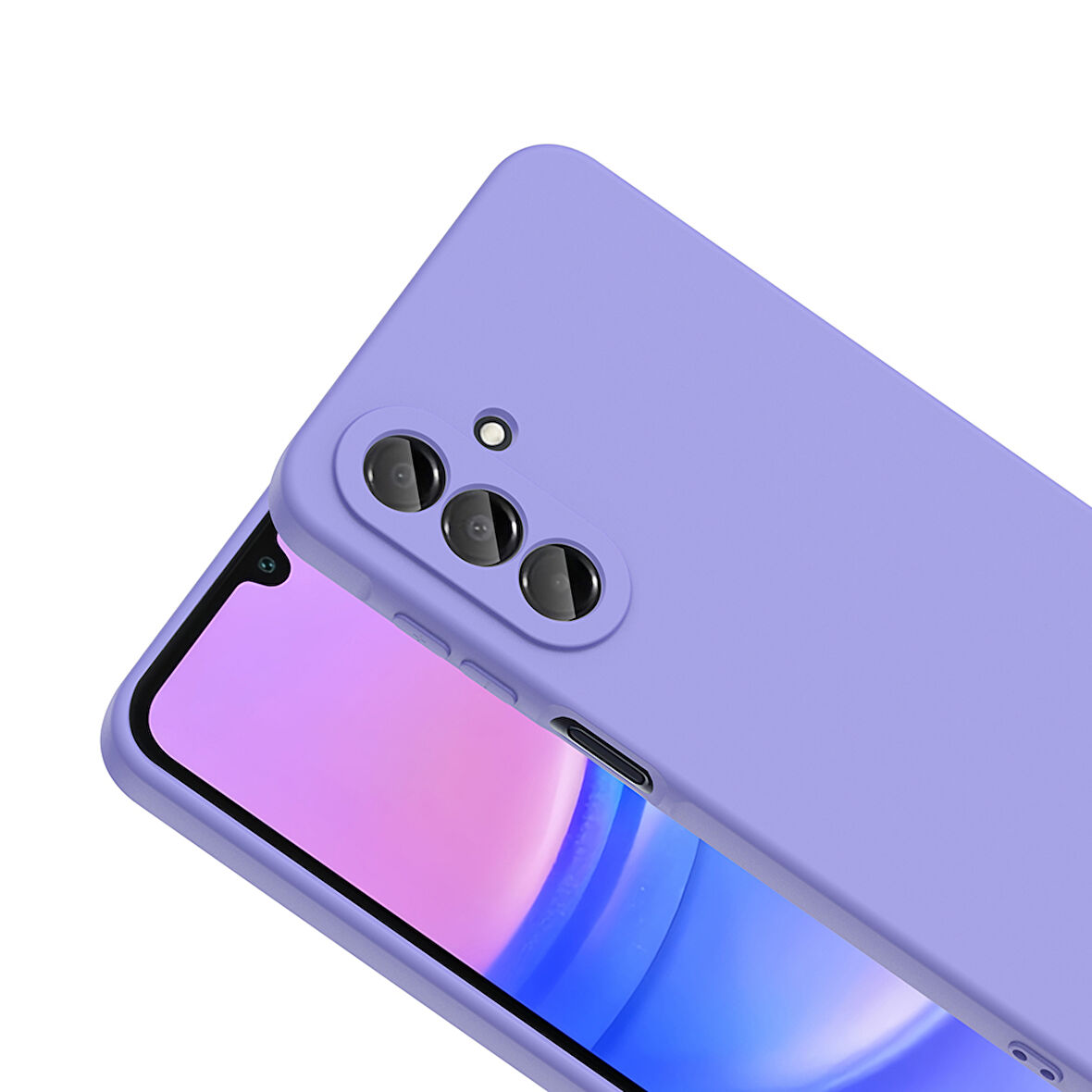 Samsung Galaxy A17 Kılıf içi Kadife Silikon Zr-Mara