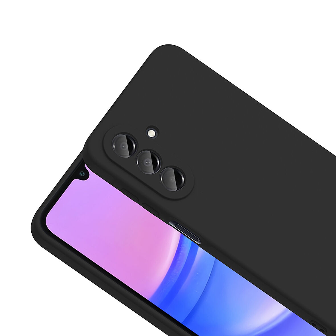 Samsung Galaxy A17 Kılıf içi Kadife Silikon Zr-Mara