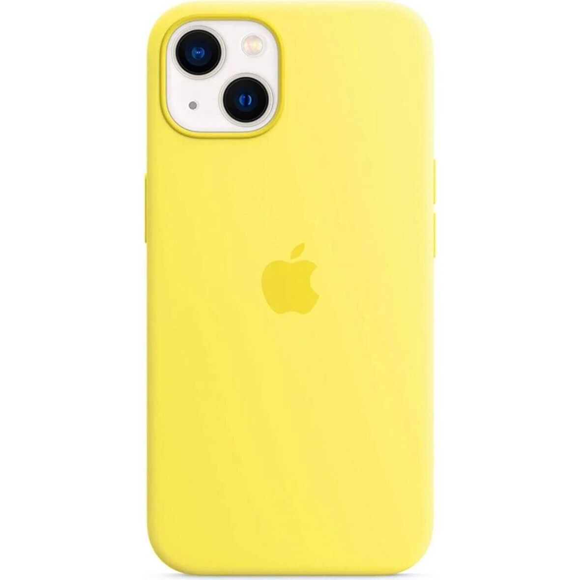 iPhone 15 İçi Kadife Logolu Silikon Lansman Kılıf