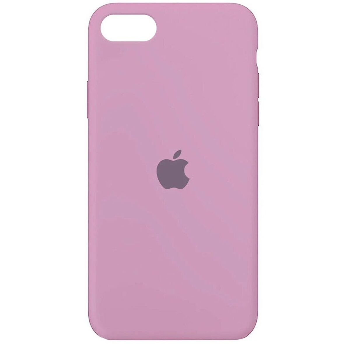 iPhone SE 2020 İçi Kadife Logolu Silikon Lansman Kılıf