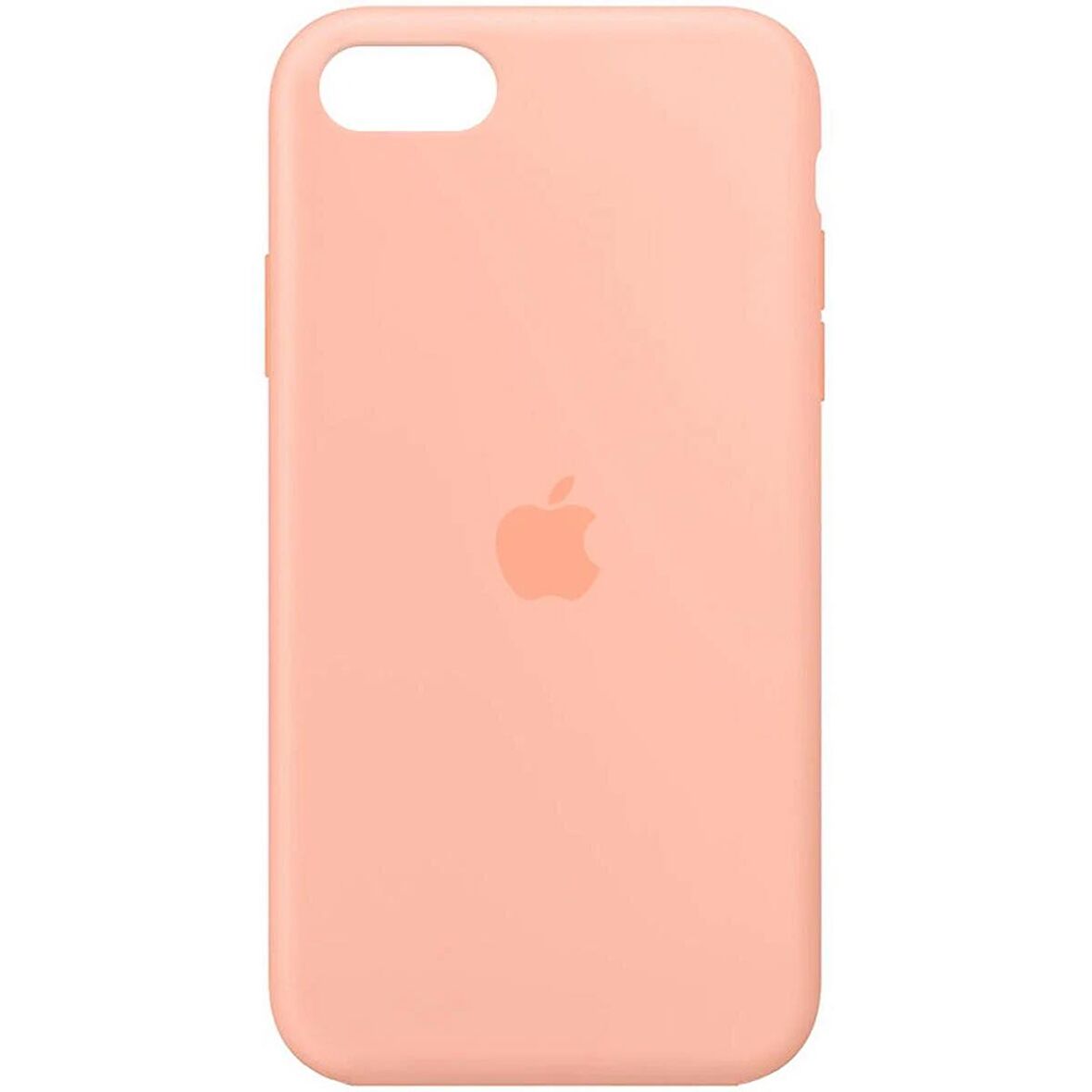 iPhone SE 2020 İçi Kadife Logolu Silikon Lansman Kılıf