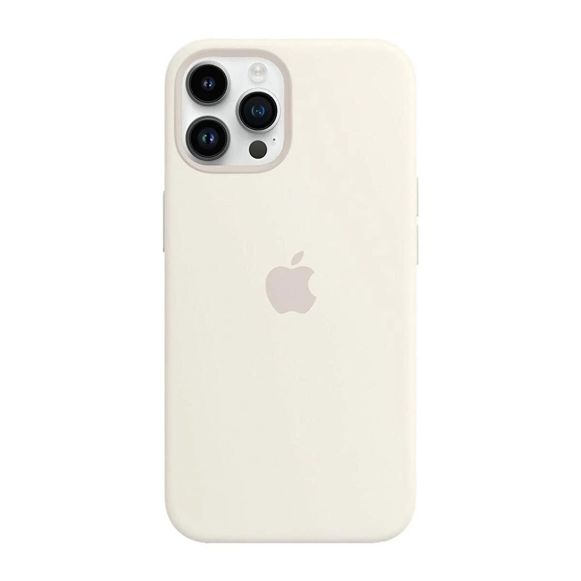 iPhone 15 Pro İçi Kadife Logolu Silikon Lansman Kılıf