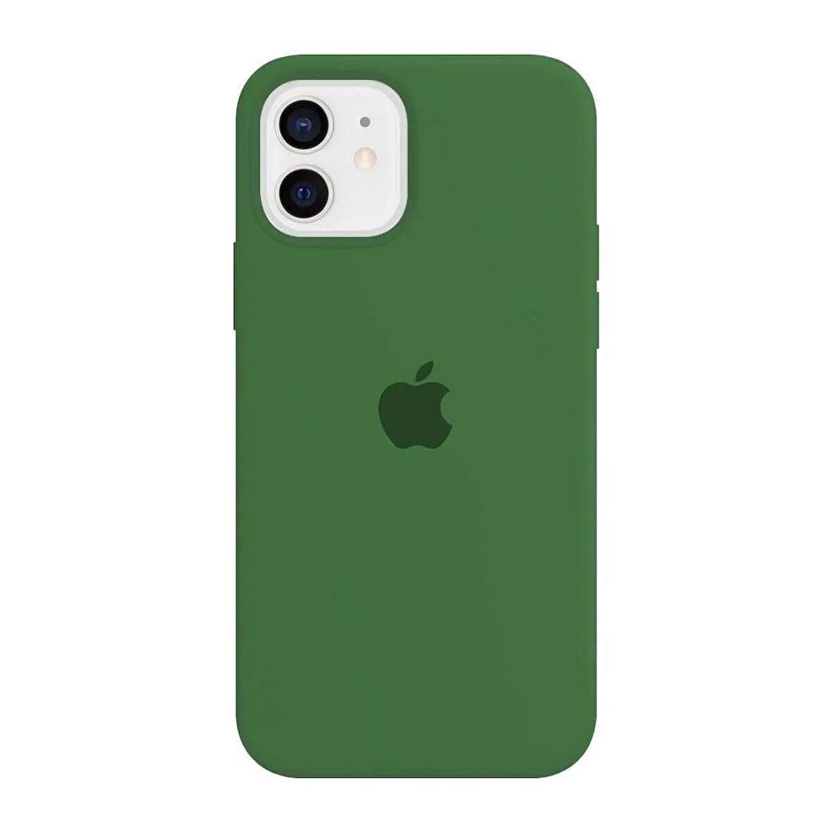 iPhone 11 İçi Kadife Logolu Silikon Lansman Kılıf