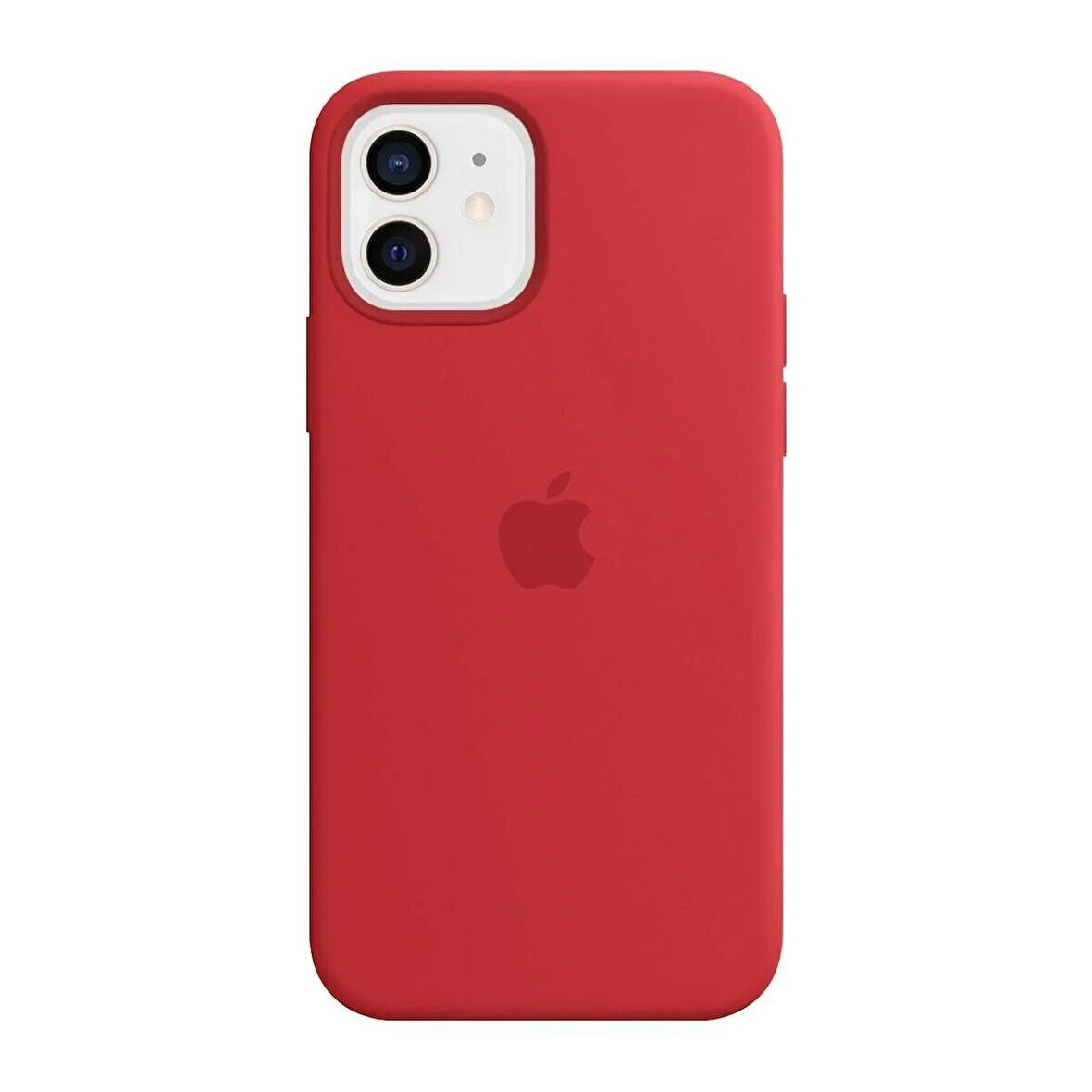 iPhone 11 İçi Kadife Logolu Silikon Lansman Kılıf