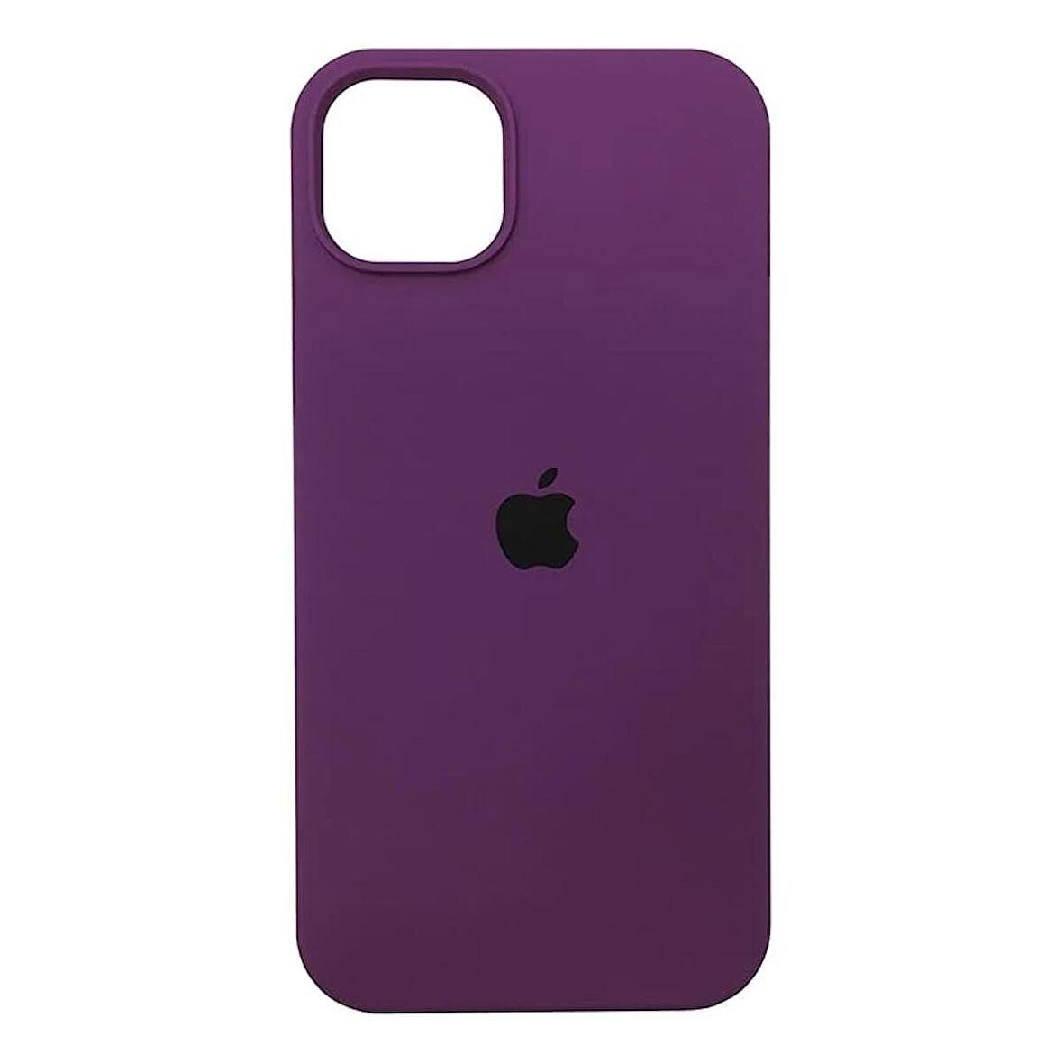 iPhone 13 İçi Kadife Logolu Silikon Lansman Kılıf