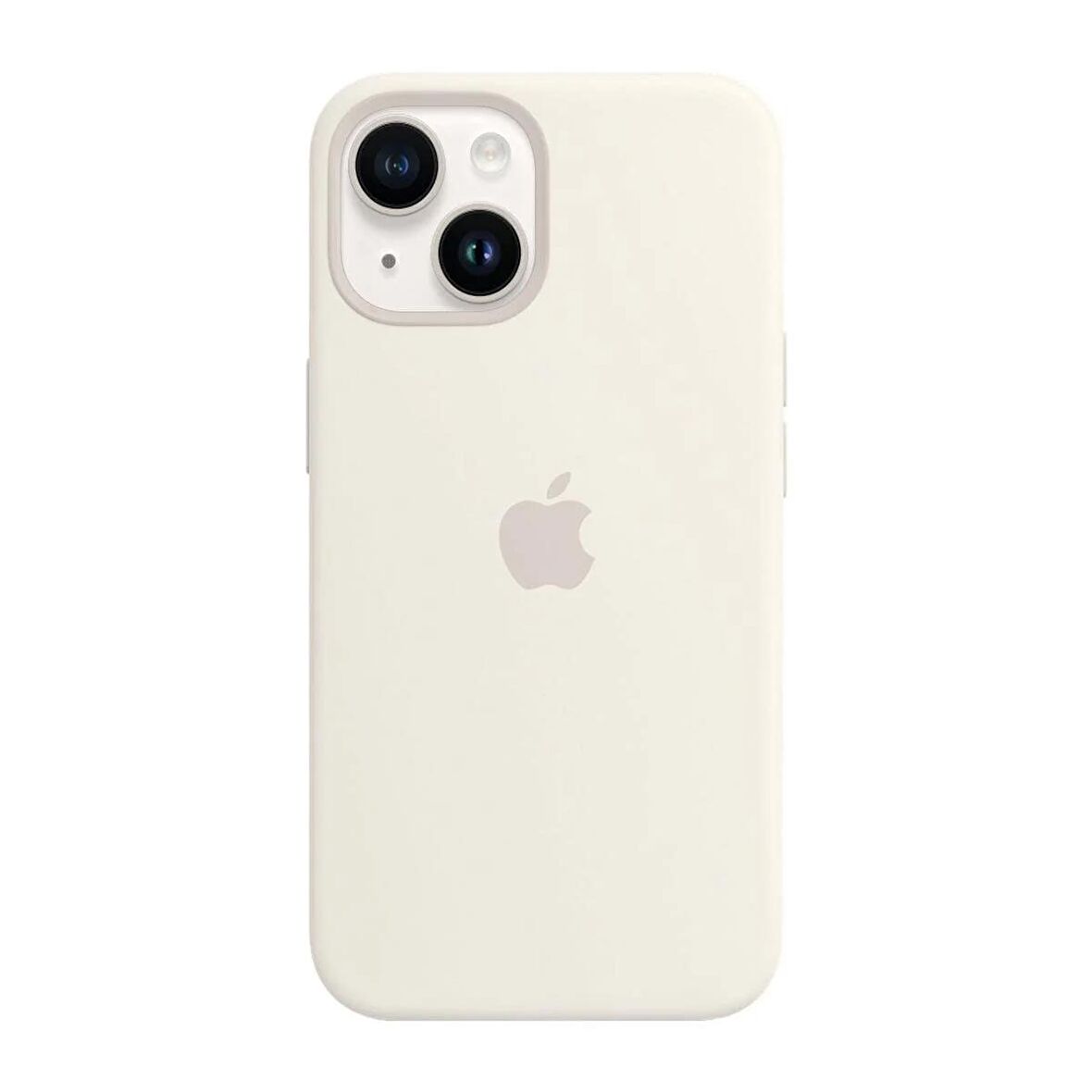 iPhone 14 İçi Kadife Logolu Silikon Lansman Kılıf
