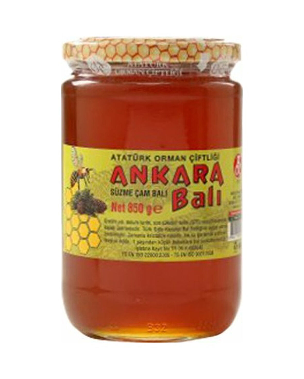 Atatürk Orman Çiftliği Ankara Süzme Çam Balı 850 G
