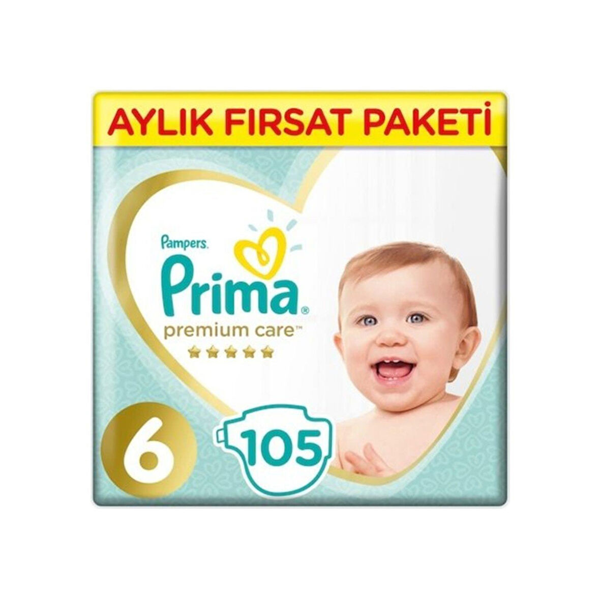 Prima Premium Care 6 Numara Bebek Bezi (3 x 35) Toplam 105 Adet