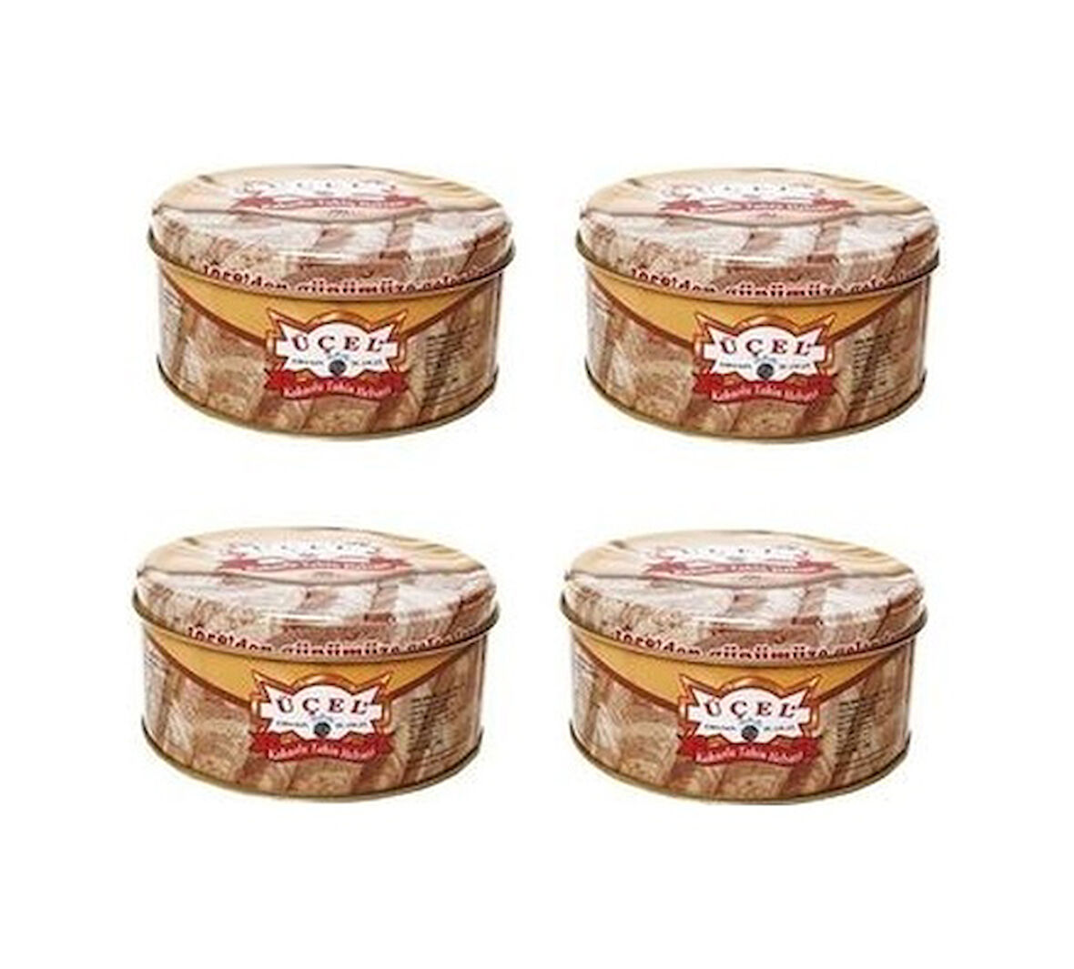 Üçel Kakaolu Helva 4 x 830 G