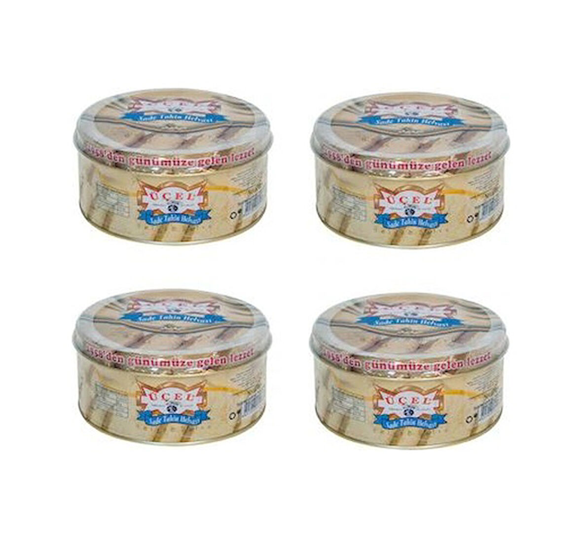 Üçel Sade Helva 4 x 830 G