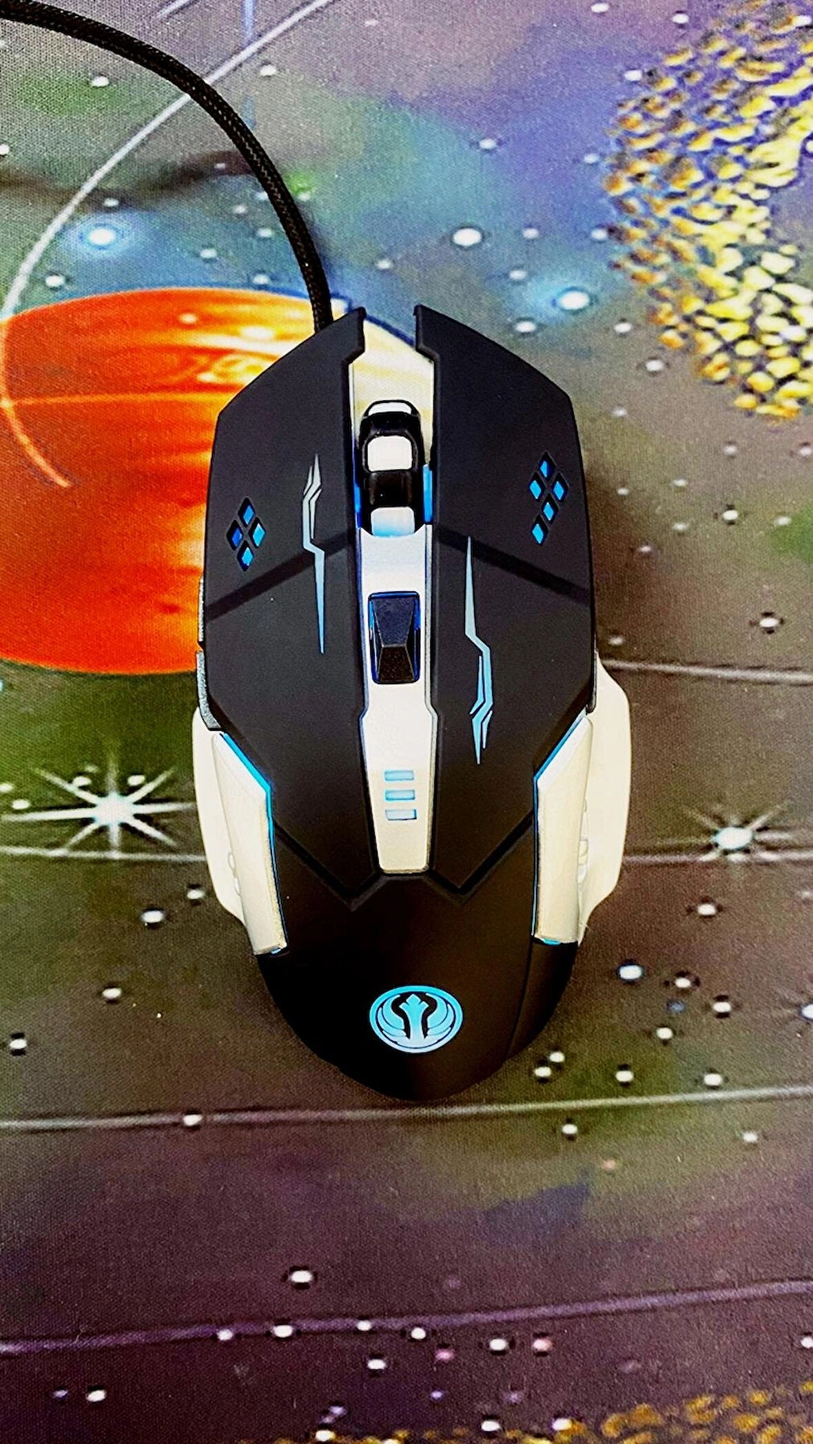 RGB Işıklı Yeni Model USB Kablolu Mouse Profesyonel Gamer Oyuncu Mouse 