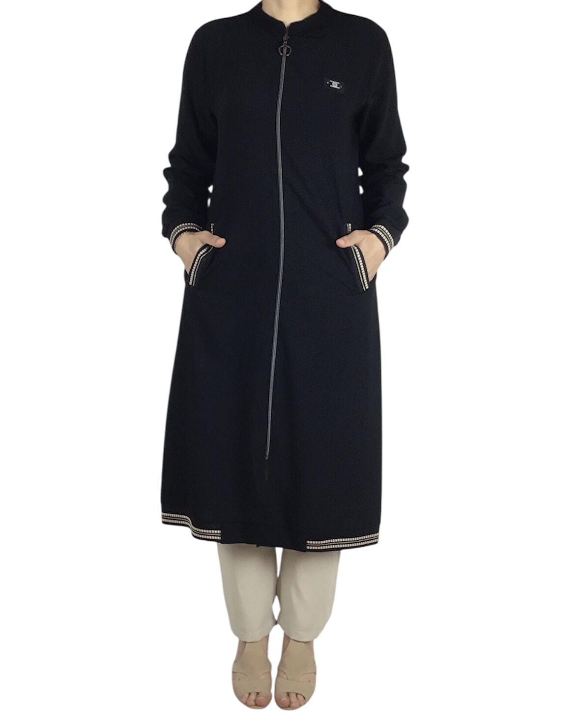 KADIN KOLAĞZI VE ETEĞİ RİBANALI CEPLİ YAZLIK SPOR KAP