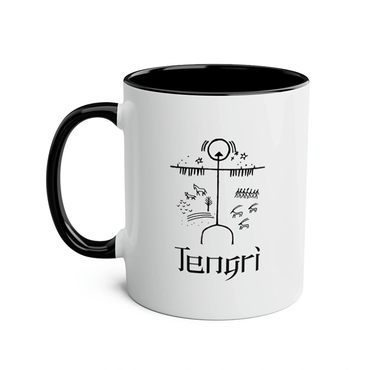 Tengri Şaman Baskılı Kupa