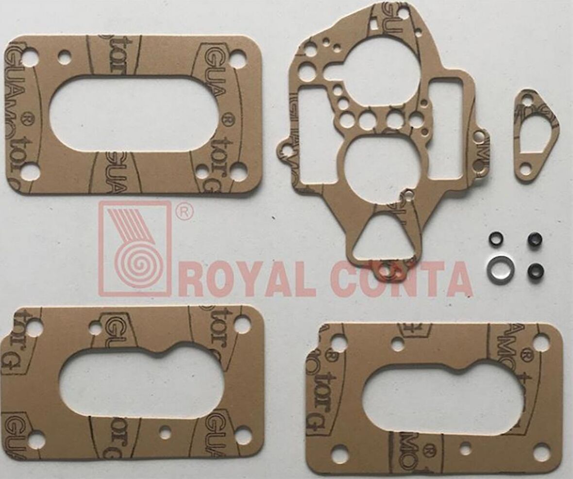 KARBÜRATÖR TAKIM CONTA SOLEX RENAULT 9 BROADWAY  RENAULT 19 KARBÜRATÖRLÜ 1400 CC. ITH. KAGIT 7701031716 GOLD