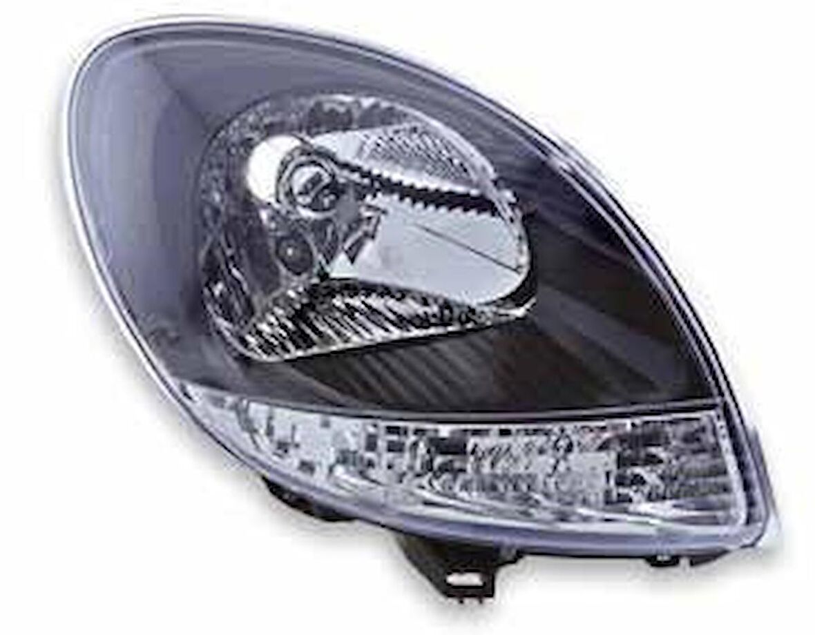 KANGOO SOL ÖN FAR SİYAH ÇERÇEVELİ (2008-2009) 202249 KN GOLD