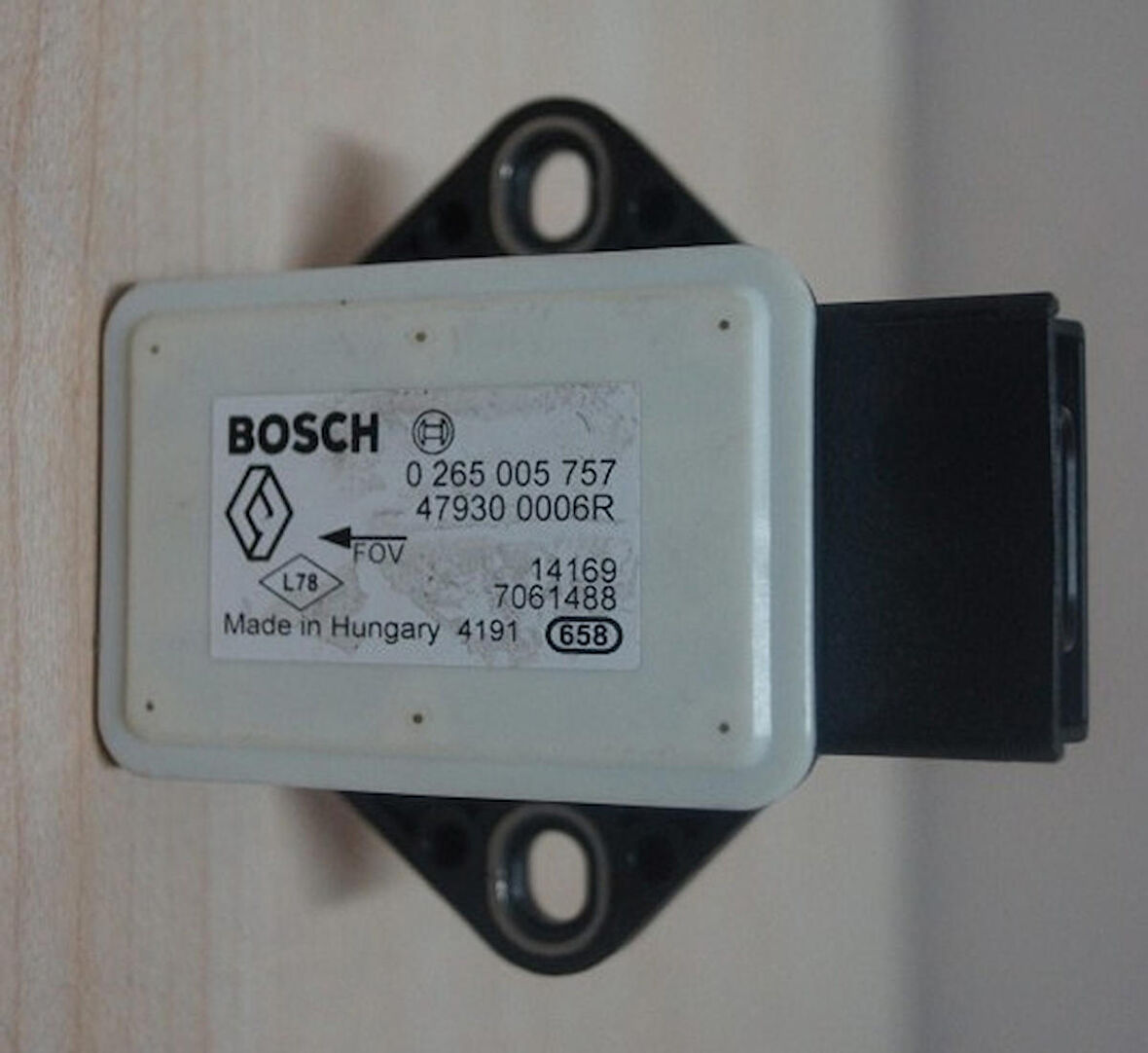 TEKERLEK HIZ SENSÖRÜ KAPTÖRÜ 479300006R DUSTER 4X2 KANGO III 479300006R 0265005811 GOLD