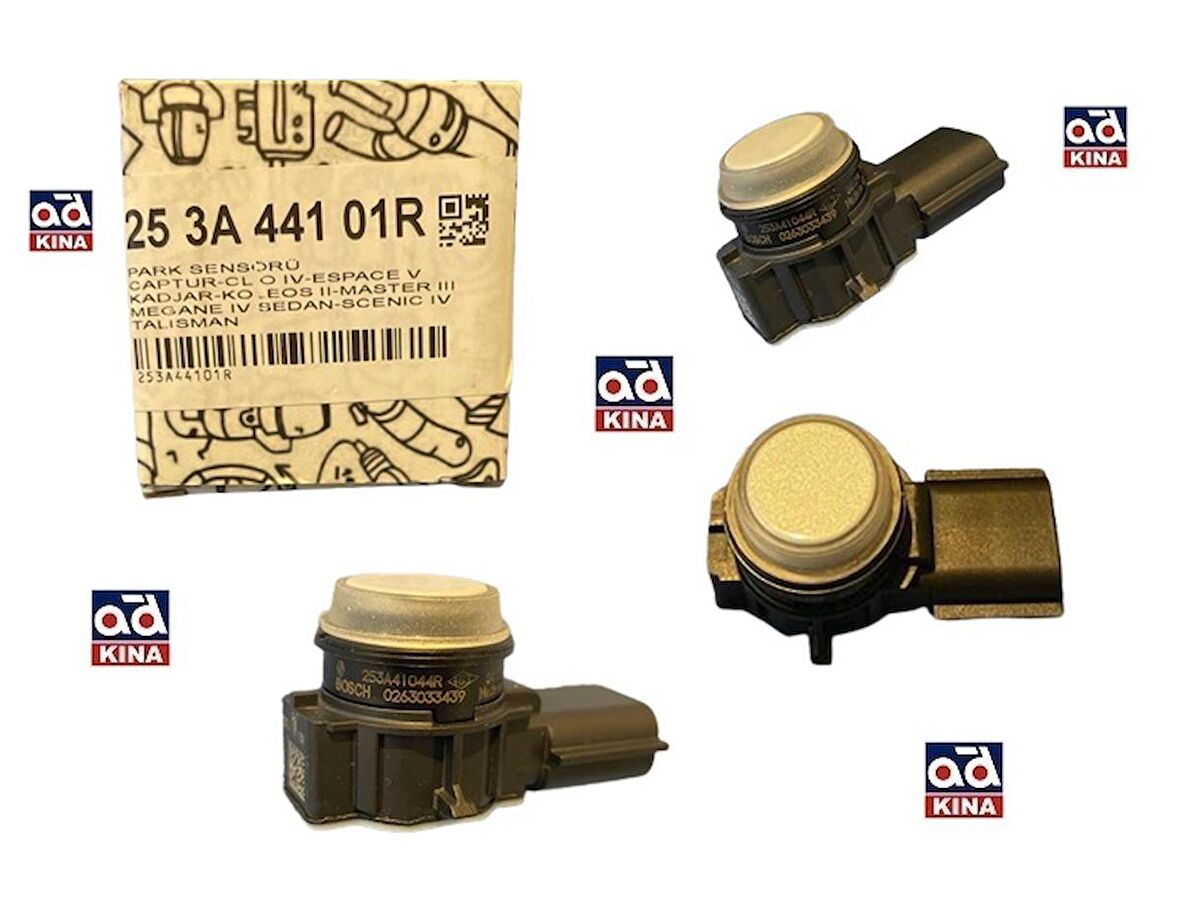 PARK SENSÖRÜ ÖN ARKA 253A44101R MEGANE-IV TALISMAN LATITUDE KADJAR KOLEOS 253A44101R GOLD