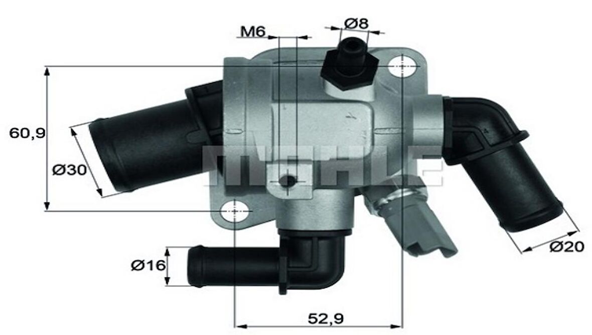 TERMOSTAT 04325221 MÜŞÜRSÜZ DOBLO FİORİNO LINEA 1.3 JTD CORSA-D-C ASTRA-H 55194271 55202373 1338020 GOLD