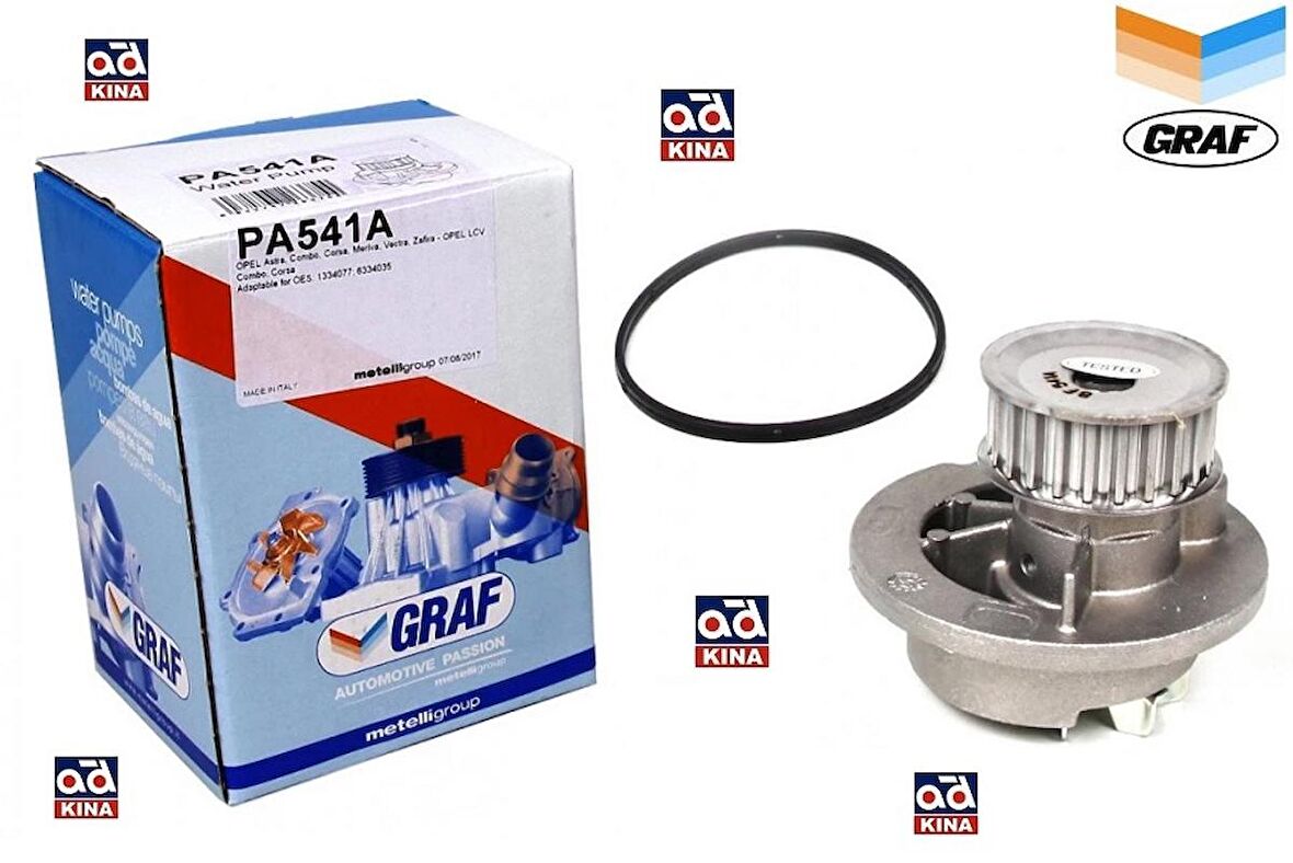 SU POMPASI PA541A ASTRA-G VECTRA-C Z16XEL 1.6 16V (04-) 1334077 1334077 6334035 GOLD