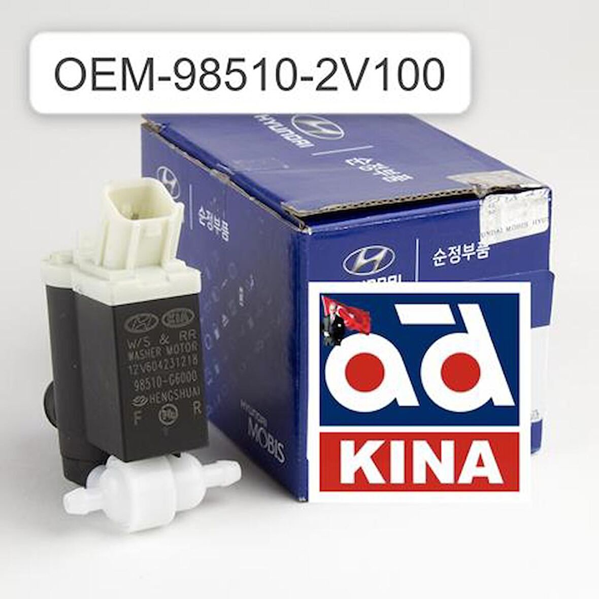 ÖN CAM SU POMPASI 985102V100 LAGUNA LACETTI 05-13 İX20 İ30 TUCSON MATRIX ACCENT 98510-2V100 GOLD