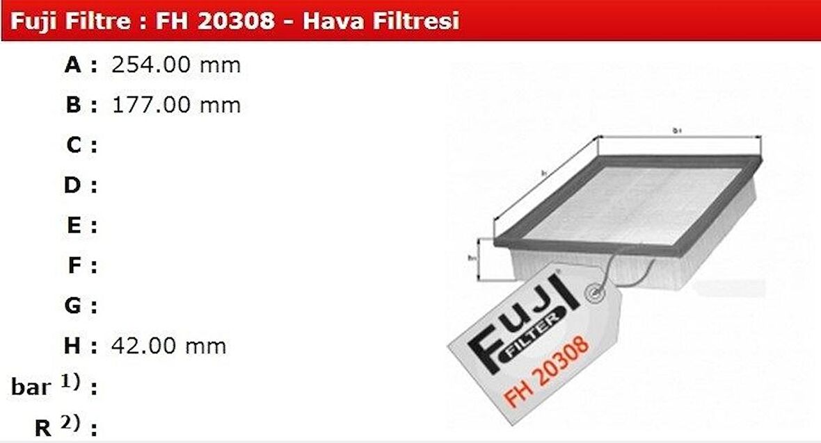 HAVA FILITRESI ( FIESTA 1.8 D ) 1004509 1E0013Z40 3885284 96MF9601AB GOLD