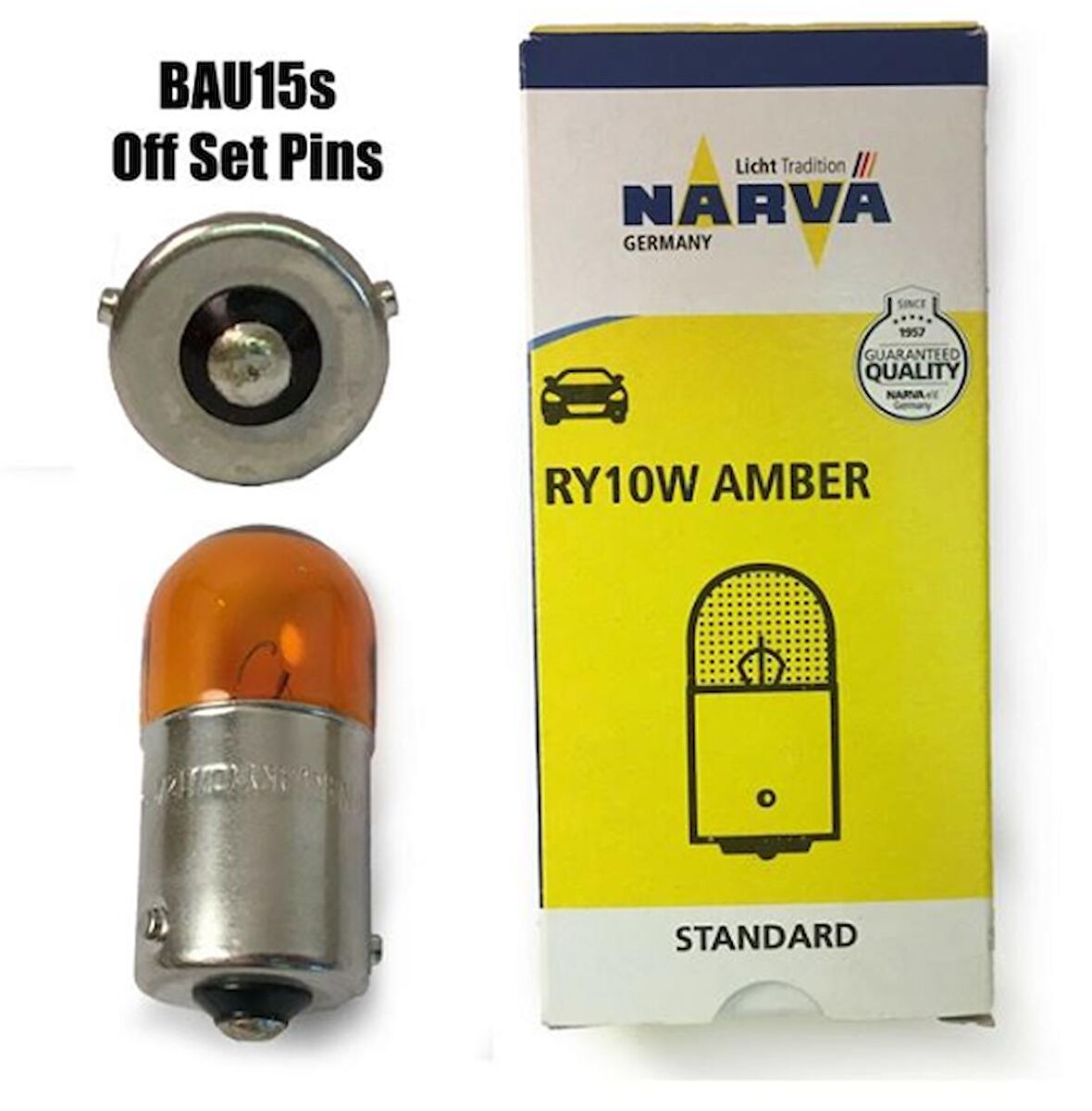 12V 10W 67 SARI AMPÜL 17317 TURUNCU GOLD