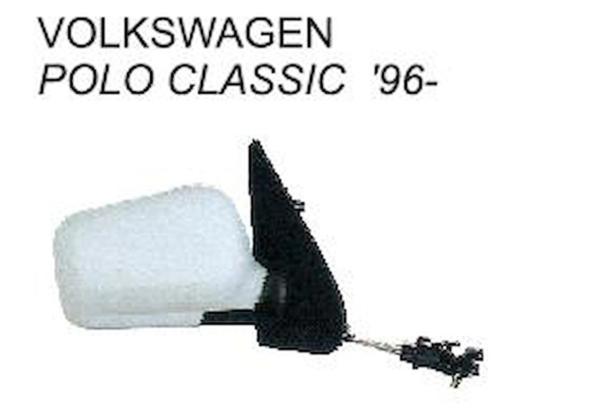 POLOCLASSIC SOL DIŞ DİKİZ AYNA 1996 SONRASI MEKANİK 6K1857507 KN GOLD