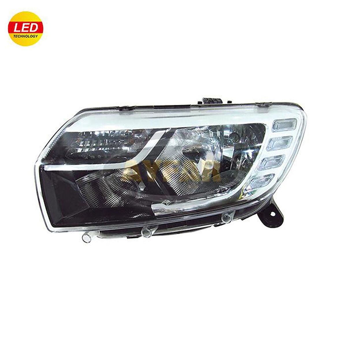 DACİA SANDERO ÖN SOL FAR 2017 SONRASI 260604218R 260605665R GRM GOLD