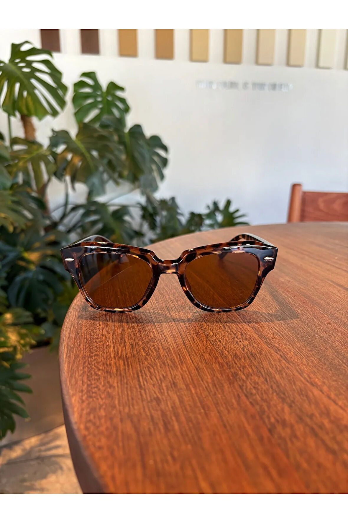 Gordes Kalın Çekik 2025 Trend Unisex Kadın Erkek Güneş Gözlüğü