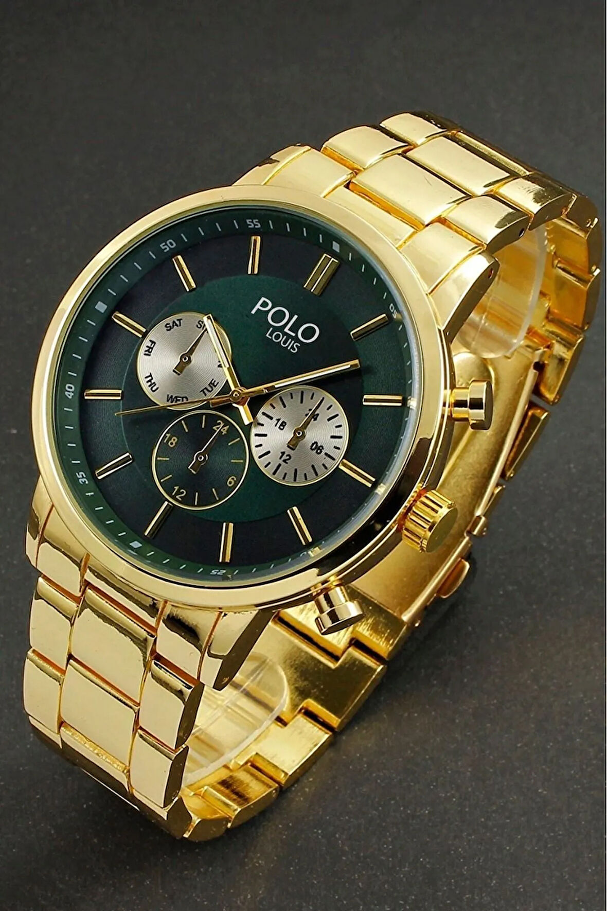 Erkek Spor Lüks Metal Kol Saati