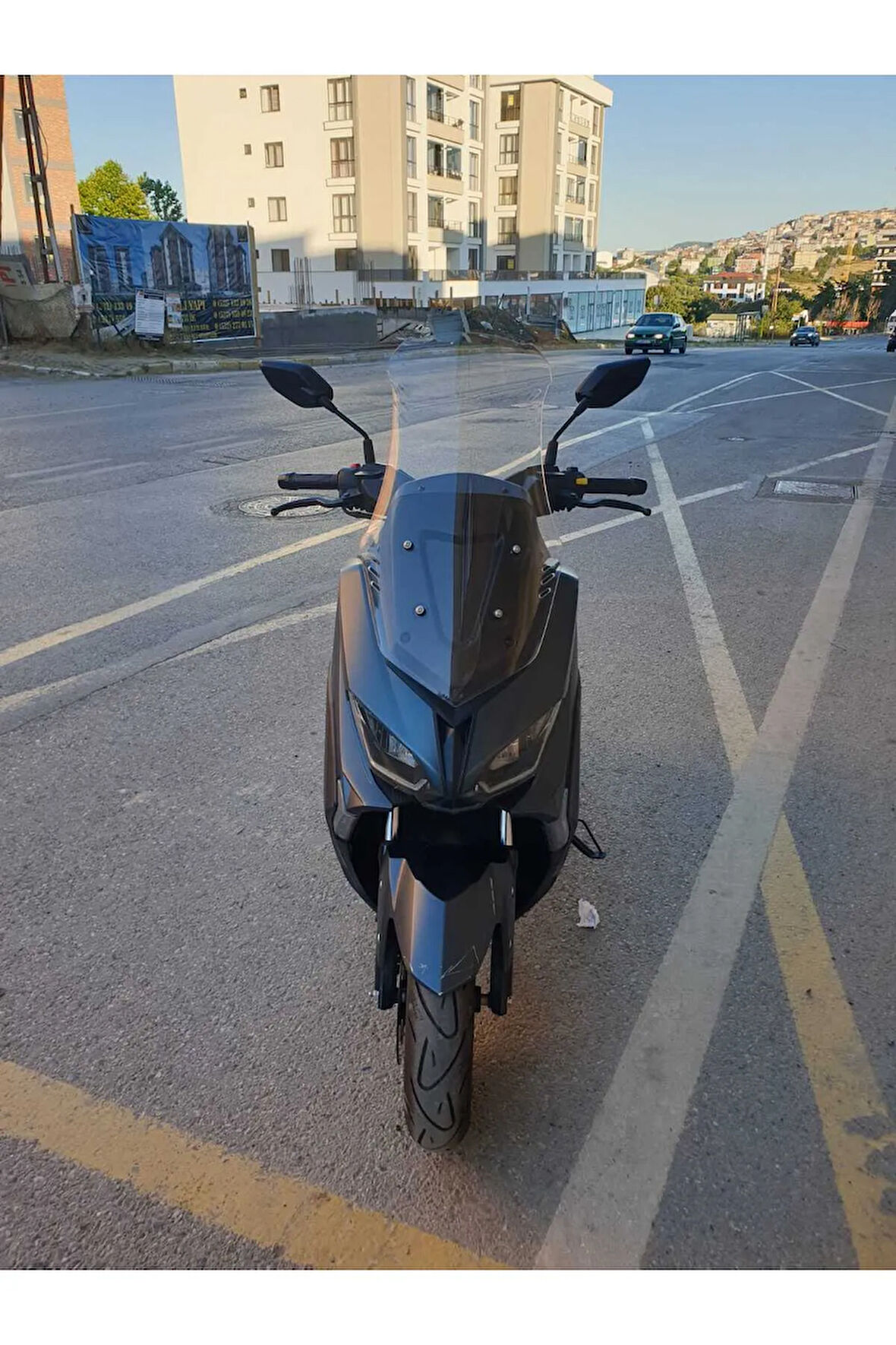 RKS Grace 202 Siperlik Ön Cam 2021 2022 Model 55cm Şeffaf Renkli 4mm KISA SPOR CAM