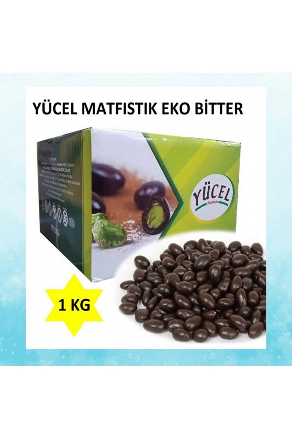 Yücel Mat Fıstık Eko Bitter 1 Kg