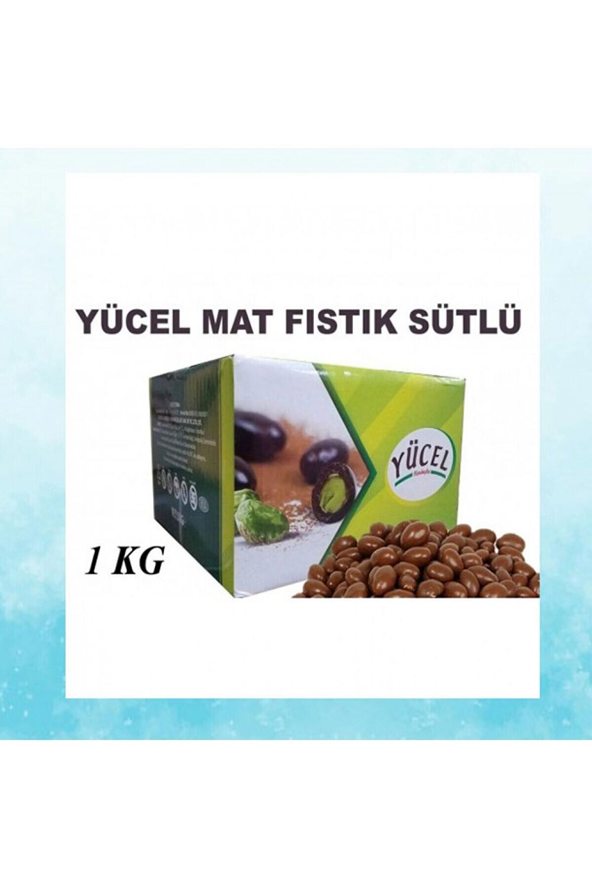 Yücel Mat Fıstık Eko Sütlü 1 Kg