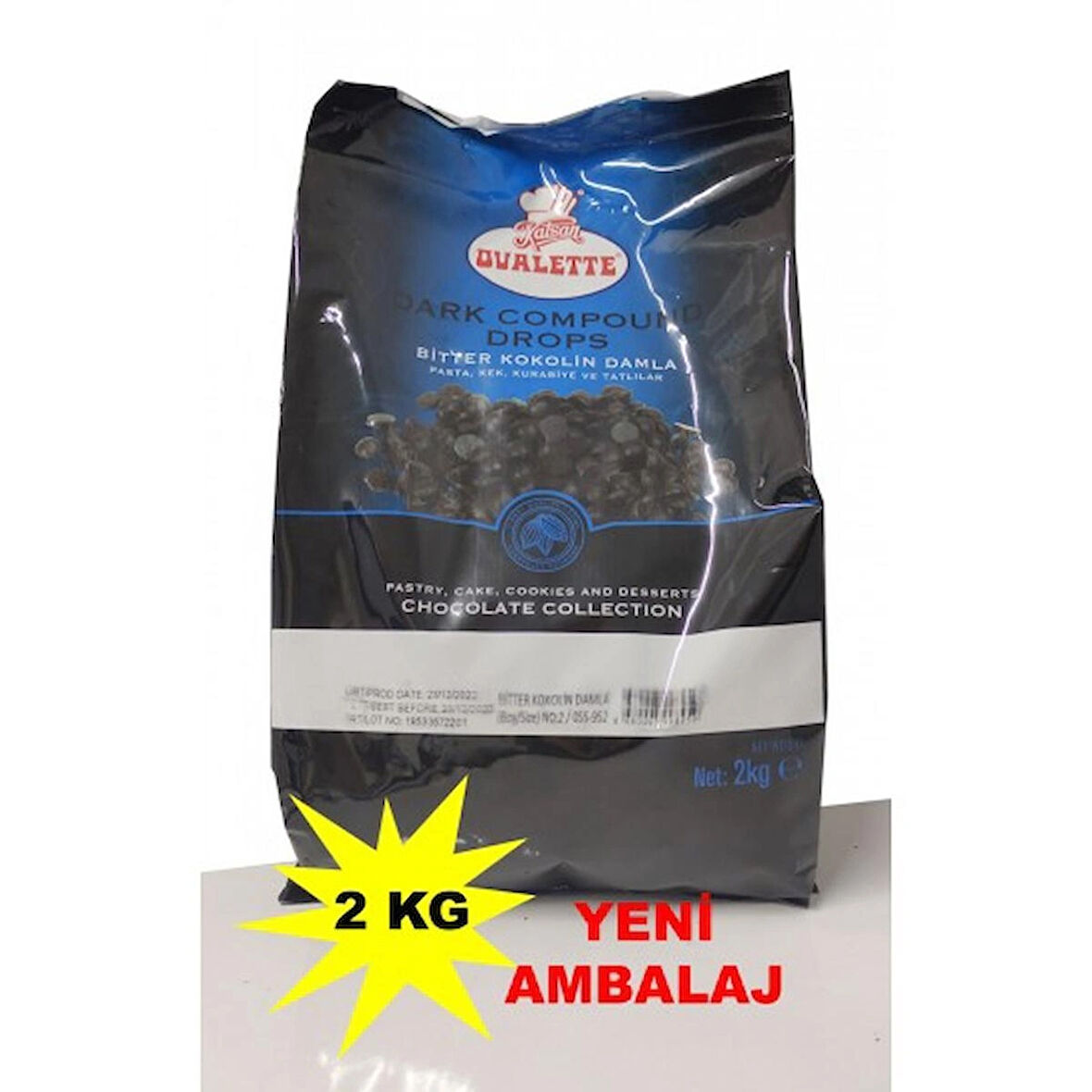 OVALETTE BİTTER DAMLA DROP 2 KG