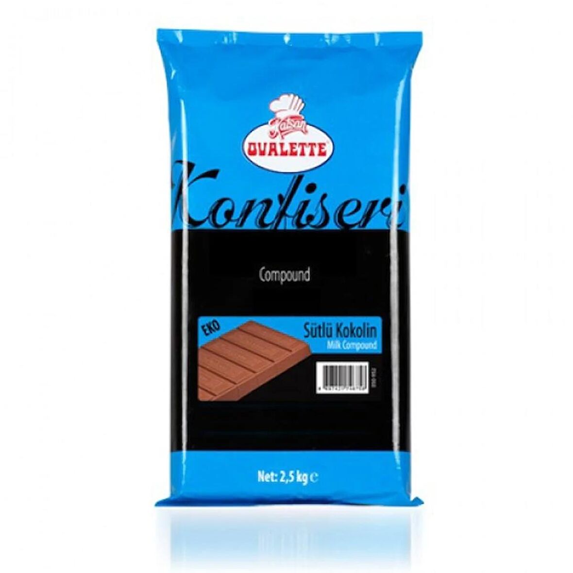 OVALETTE SÜTLÜ KONFİSERİ 2.5 KG