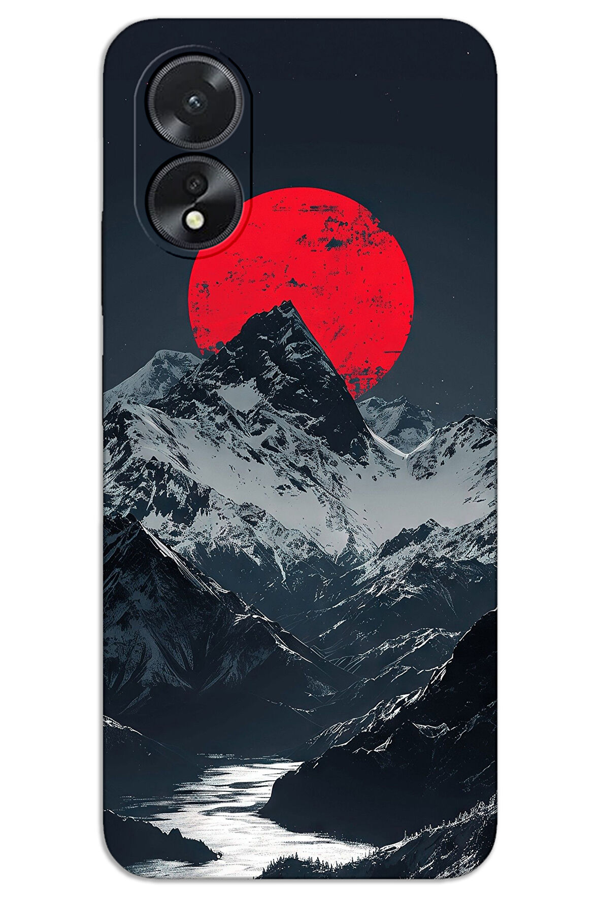 Oppo A38 Kılıf HD Desen Baskılı Kılıf - 5706