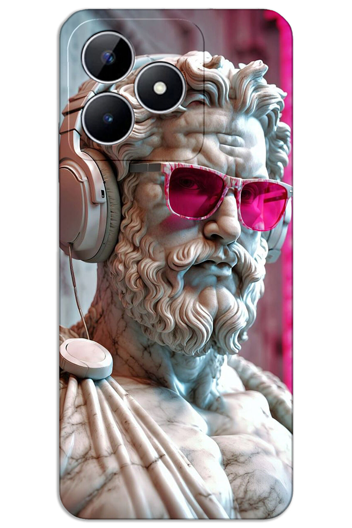 Realme Note 50 Kılıf HD Desen Baskılı Kılıf - 5697