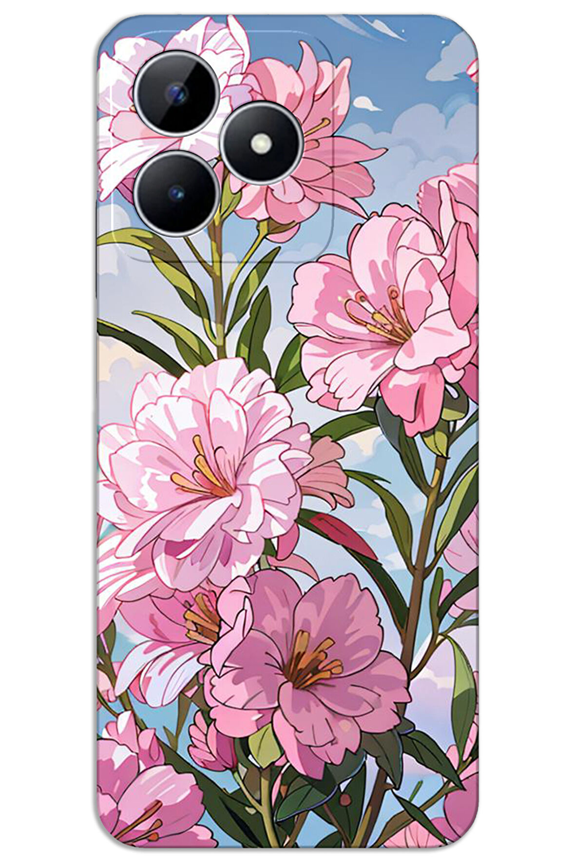 Realme Note 50 Kılıf HD Desen Baskılı Kılıf - 5725