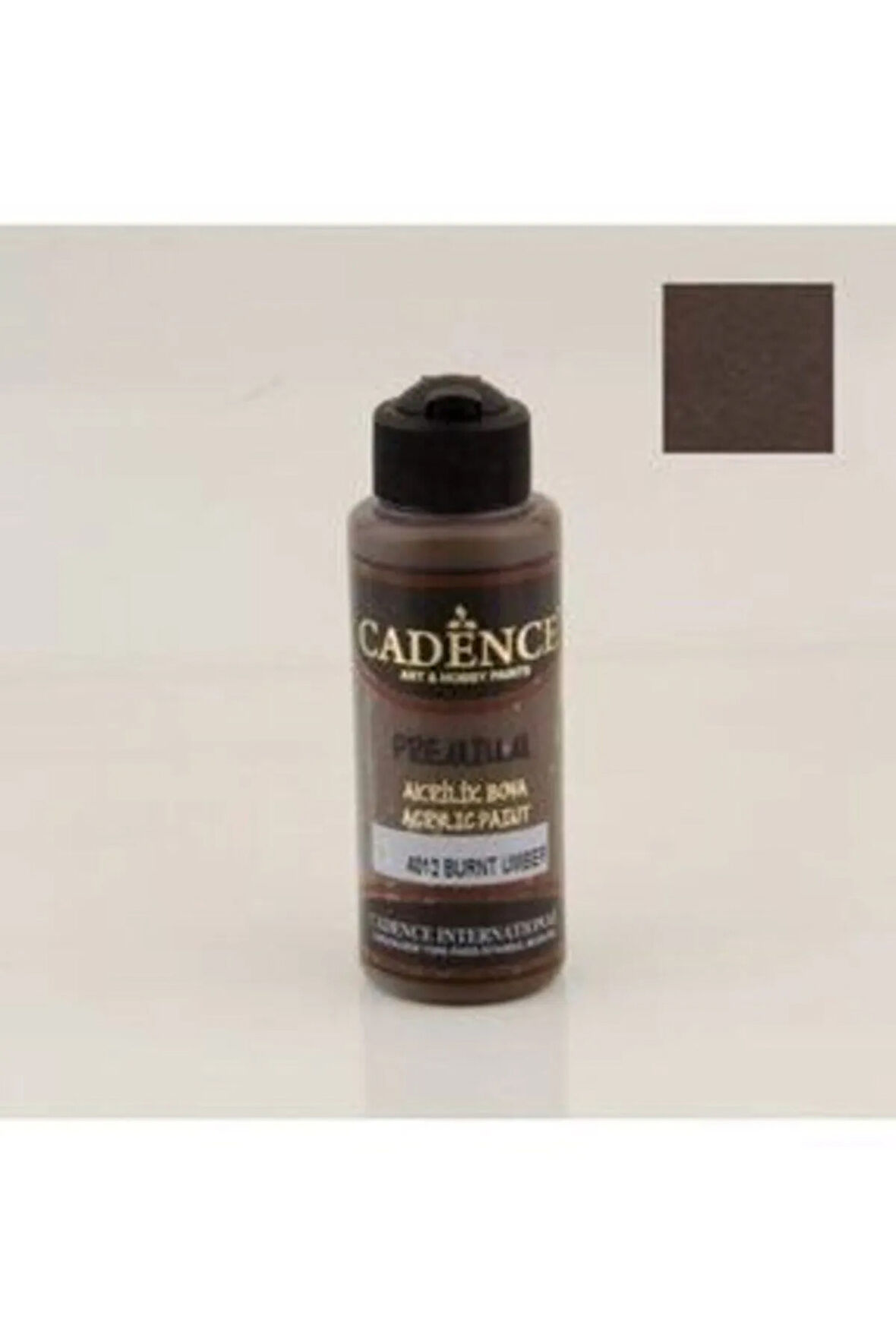 Premium Akrilik Boya 4012 Burnt Umber 120ml