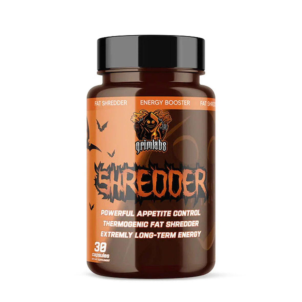 Grimlabs Shredder Termojenik Fat Burner İştah kesici + Yağ yakıcı 30 Kapsül