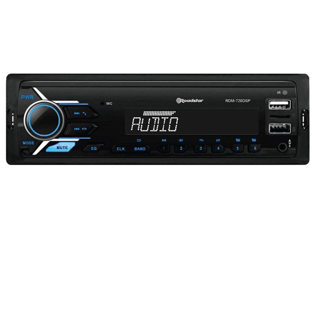 Roadstar RDM-720DSP Bluetooth 3xUSBli DSP'li Oto Teyp App Kontrol