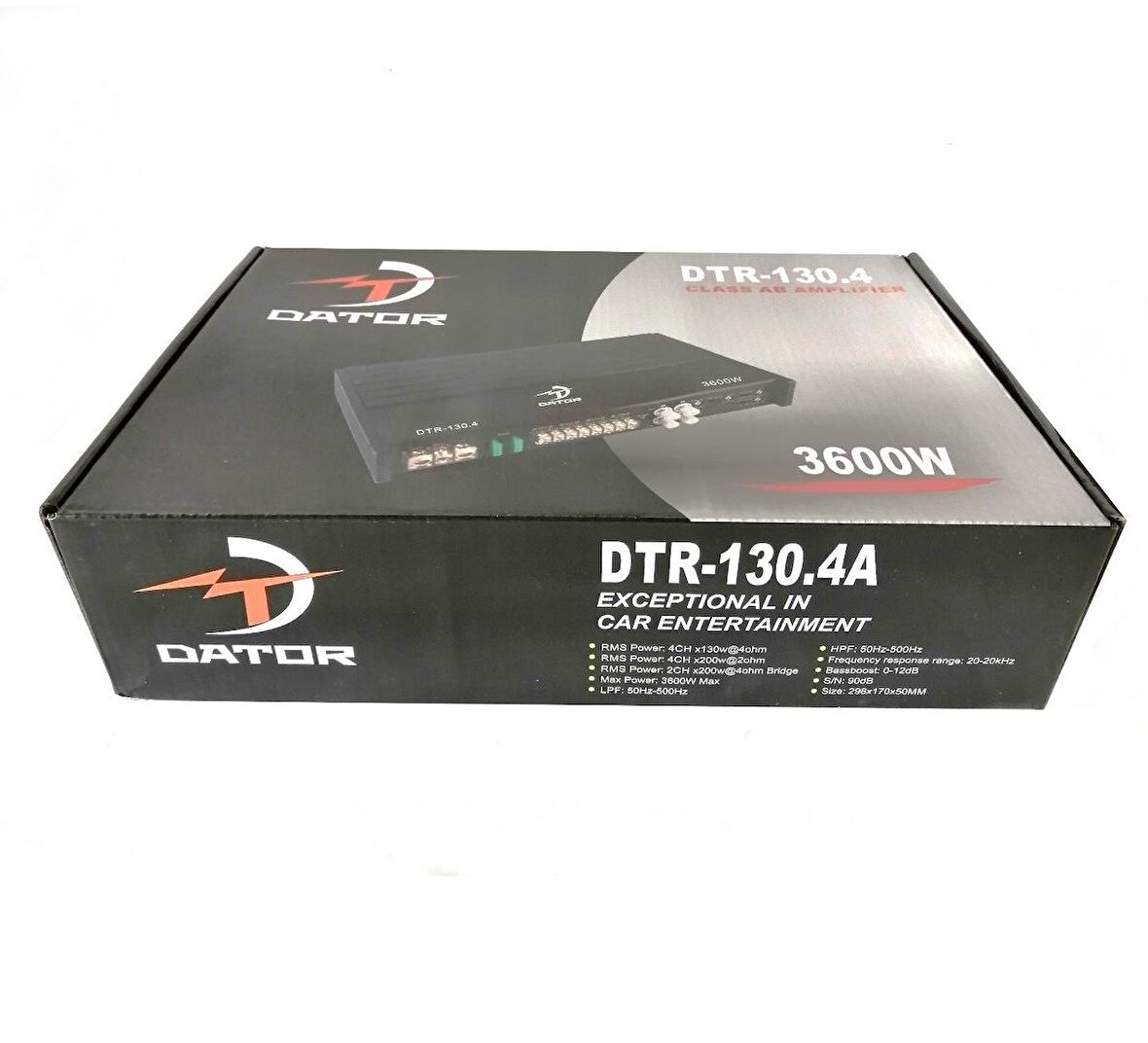 Dator 130.4A 4 Kanal Profesonel Amfi 3600W Maksimum 4x130W RMS