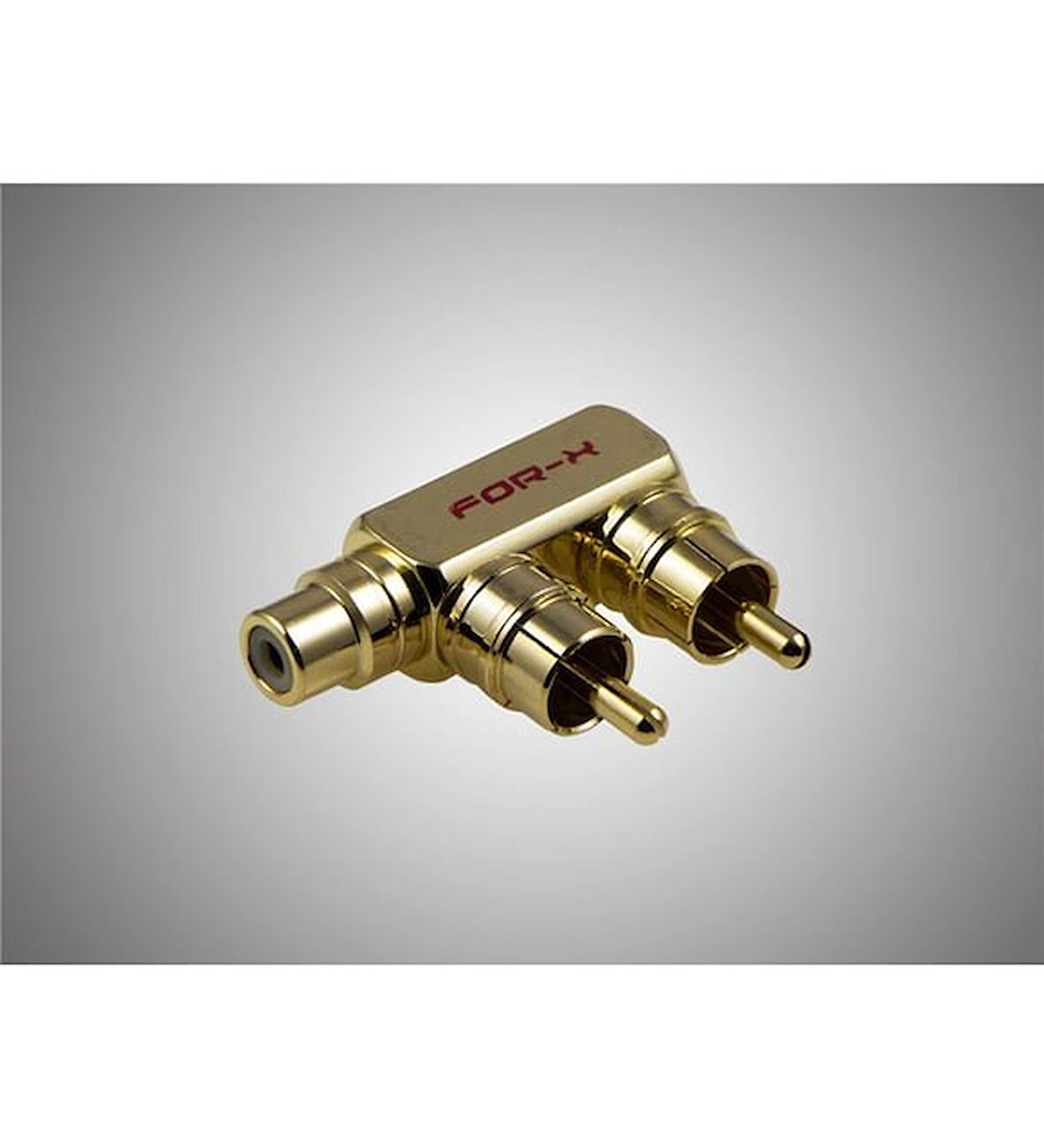 For-X XY-54T Metal Y Fişi RCA Dağıtıcı (5 Adet)